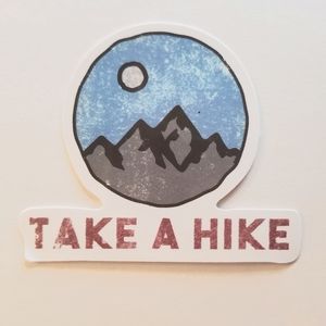 10/$10 Take A Hike Sticker